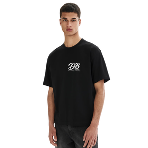 เสื้อยืดผู้ชายทรงหลวมพรีเมียมคอตตอน แขนสั้น คอกลม นุ่มสบาย สไตล์ลำลอง รับผลิตแบบ OEM ODM จากโรงงาน - Product Image 1