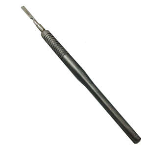 Microcuchilla Dental de Alta Gama con Mango Redondo, Recubierta de Titanio, Instrumento Quirúrgico de Acero Inoxidable para Uso Hospitalario - Product Image 6