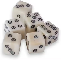Dados de Hueso para Juegos, Dados de Esqueleto, Juguetes para Fiestas, Clubes y Pubs, para Niños y Adultos, Personalizados, Ecológicos, Pulidos, Arte Moderno