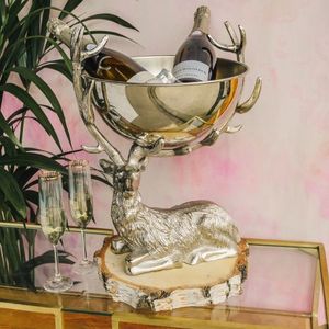 Decorative horse Wine Bottle Holder Modern Resin Wine <b>Rack</b> for Kitchen Countertop or <b>Bar</b> Decor - Product Image 2