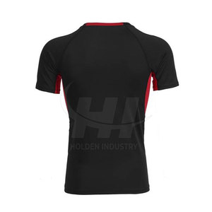 T-shirts de sport pour hommes haute performance, légers, pour l'entraînement physique, vêtements de sport personnalisés, coupe ajustée - Product Image 3