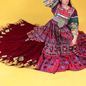 Robe ethnique tribale Banjara de qualité supérieure, robe traditionnelle afghane/pakistanaise pour les fêtes, prix de gros - Product Image 5