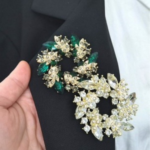 เข็มกลัดเครื่องประดับแฟชั่นเครื่องประดับชุดสูท2ชั้น - Product Image 1