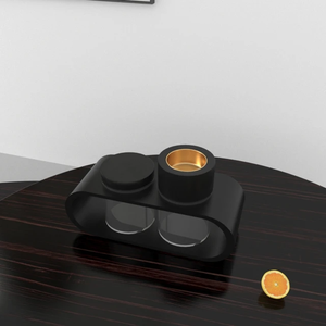 Juego de quemador de incienso EliteWood Heritage, soporte de incienso de madera acrílica hecho a mano de lujo con estilo árabe atemporal para decoración del hogar. - Product Image 4