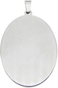 Pendentifs en argent sterling S925 pur à 100 %, 15x20 mm, avec monture vierge pour la fabrication de bijoux en métal moulé, vente en gros - Product Image 2
