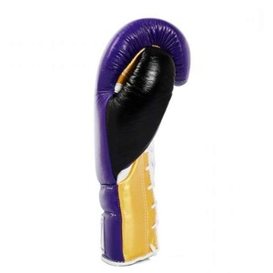 Nouveaux gants de boxe professionnels au design original en cuir de vachette véritable avec logo personnalisé, gants de boxe très demandés - Product Image 5