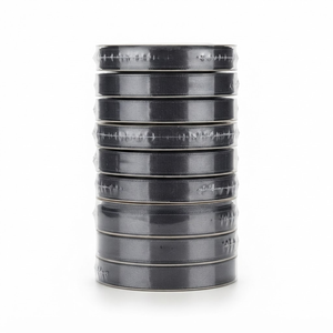 Cinta de satén gris carbón de una sola cara de 12 mm, 10 rollos x 8 metros, para regalos ejecutivos, embalaje tecnológico, bolsas de venta al por menor, a granel - Product Image 3