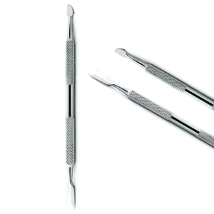 2 Piezas de Lujo, Empujador de Cutículas de Doble Cara con Hoja Curva y Mango de Bisturí, de Acero Inoxidable Premium, Herramientas de Belleza de Precisión en Caja - Product Image 4
