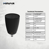Sistem Speaker Gantung IP66 6,5 Inci Subwoofer Aktif 10 Inci Amplifier Kelas D USB Audio Komersial