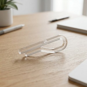 AA0158 Clip en plastique pour vêtements |   Clip à vêtements en plastique transparent en forme de U pour maintenir les vêtements, utilisation pratique - Product Image 5