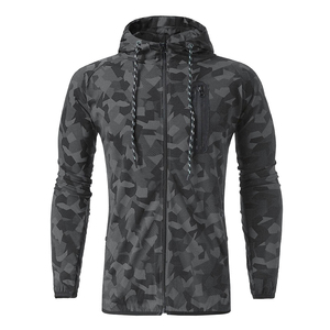 Ensemble de survêtement en molleton de coton pour hommes, sweat à capuche et pantalon de jogging, fermeture éclair intégrale, vêtements de sport décontractés personnalisés pour hommes - Product Image 5