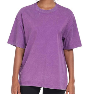 T-shirt décontracté haute performance respirant grande taille pour femme avec design personnalisé, manches courtes, 100 % coton pour adulte - Product Image 1