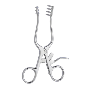 Rétracteurs coniques (3x4 à pointes émoussées/aiguisées) Rétracteur Beckman Weitlaner 16,5 cm en acier, manuel, classe II, usage hospitalier, prix abordable - Product Image 2
