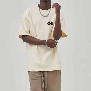 T-shirts imprimés amples de haute qualité fabriqués au Pakistan, prix de gros pas cher, 100% coton, pour hommes - Product Image 1