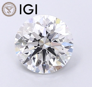 Diamants de laboratoire de qualité supérieure de la marque Aniva, taille brillant, 1 carat, clarté VVS2, couleur D, certifiés IGI, pour bagues de fiançailles - Product Image 1