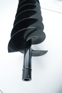 Heavy-Duty Spiral Earth <b>Auger</b> Bit for Tree Planting, Fence Post Digging and Agricultural Soil <b>Drilling</b> – Q235 Steel - Product Image 4