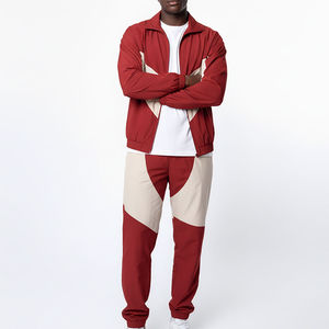 Conjunto Deportivo Ligero de Nuevo Diseño, Chaqueta y Pantalones Deportivos de 2 Piezas, Conjunto Cortavientos Deportivo para Hombre - Product Image 1