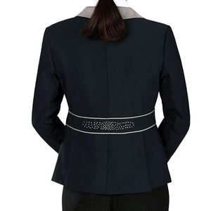 4 Way Stretch Women Horse <b>Riding</b> Jacket Technical Fabric Equestrian Outerwear Flexible Performance <b>Riding</b> Coat Ladies - Product Image 5