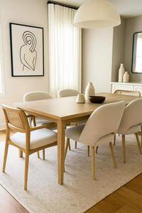 Alfombras Modernas para Sala de Estar, 100% Yute y Algodón, Hechas a Mano, Tejidas, en Venta - Product Image 2