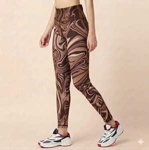 Leggings de Cintura Alta para Mujer a Precio Económico, Transpirables, Anti-Bacterianos, Tejidos con Costuras, para Yoga y Fitness - Product Image 4