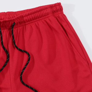 Shorts pour hommes en coton mélangé respirant, taille mi-haute, style streetwear, avec logo personnalisé imprimé, pour adultes, fabriqués au Pakistan - Product Image 4