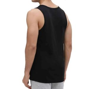 Débardeur minimaliste pour homme, chemise blanche sans manches polyvalente, en coton peigné de haute qualité, indispensable au quotidien - Product Image 3