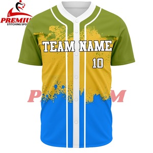 Maillot de baseball personnalisé en tissu léger et doux, sublimation, coupe confortable, respirant, haute qualité - Product Image 3