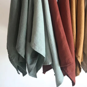 Paños de Cocina de Lino Multicolor, Suaves, Lavados con Piedras, para Secar Platos - Product Image 2