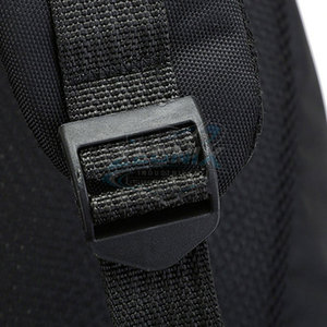 Sac à dos en polyester avec cadre externe et logo personnalisé, avec port USB et plusieurs poches imperméables, sac de sport scolaire élégant - Product Image 6