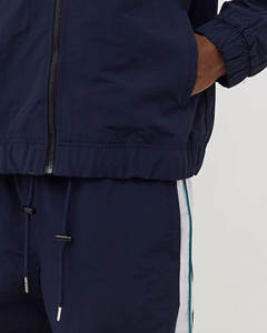 100% Nylon Winter Printed Jogging Tracksuit Set | Men's Streetwear <b>Zip</b>-<b>Up</b> <b>Jacket</b> & Windbreaker Suit - Product Image 4