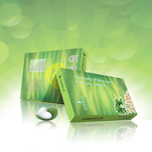 Masque facial revitalisant raffermissant au Ginkgo, masque en feuille hydratant antioxydant anti-rides, améliore la peau terne et renforce l'élasticité de la peau - Product Image 3