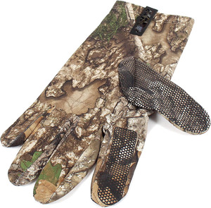 ถุงมือสัมผัสแบบยืดได้น้ำหนักเบาสำหรับผู้ชายลาย Realtree Camo สีดำ – ถุงมือสำหรับล่าสัตว์น้ำหนักเบาสำหรับกิจกรรมกลางแจ้ง - Product Image 1