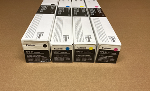 Ensemble de cartouches de toner CMYK NPG-71 d'origine authentique - Product Image 2