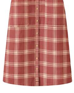 Robe chemise longue à carreaux personnalisée pour femme, boutonnée, motif à carreaux, robe midi décontractée, manches longues, vente en gros sur mesure - Product Image 6