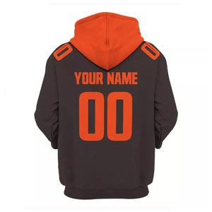 Sudadera con Capucha Personalizada de Fútbol Americano, Sudadera Deportiva para Entrenamiento y Uso Deportivo - Product Image 3