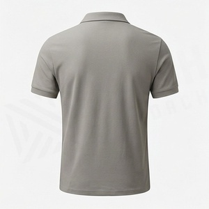 เสื้อโปโลระบายอากาศได้ดี ขายดี พิมพ์ลาย ซิปครึ่งตัว ชุดวอร์มผู้ชาย แฟชั่นทันสมัย สีสันปรับแต่งได้ - Product Image 2