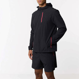 Premium Windbreaker Jacket and Shorts <b>Set</b> Durable Athletic Training Sportswear Manufacturer Wholesale Supply - Product Image 5