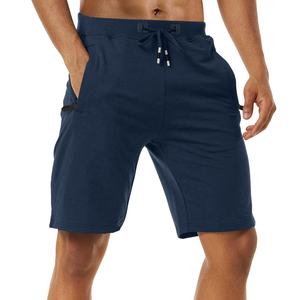 Short de fitness d'été 100% coton pour homme, toile à motifs vintage pour la salle de sport et le sport de plein air décontracté, style athlétique et écologique - Product Image 5