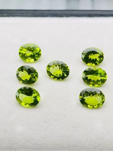 Peridoto Natural Certificado por IGI, Corte Ovalado, 7 Piezas, 39.81 CTS, Color Verde Premium, Claridad Excelente, Gemas de Calidad Fina - Product Image 3