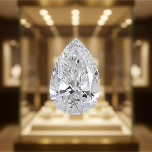 Diamant cultivé en laboratoire IGI certifié 10,01 carats, taille poire, VS1, haute qualité et polyvalent - Product Image 3