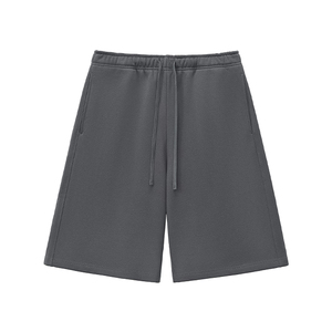 Shorts de sport écologiques en molleton 100 % nylon 105 g/m² avec logo personnalisé, poches solides et cordon de serrage - Product Image 1