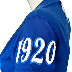 เสื้อยืดแขนยาว Zeta Phi Beta 1920 สำหรับผู้หญิง สีน้ำเงิน ลายตัวอักษรกรีก Zeta แบบสคริปต์ เสื้อยืดลำลองสำหรับชมรมนักศึกษา - Product Image 3