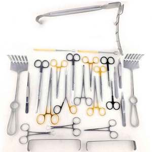 ชุดเครื่องมือผ่าตัดศัลยกรรมตกแต่งหน้าท้องแบบ Abdominoplasty Tummy Tuck ของ Azicon จำนวน 36 ชิ้น - Product Image 6