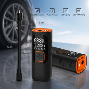 2025 DC 12V Hochleistungs 150PSI Tragbarer ABS Digitaler Reifenfüller Luftkompressor Mit Druckanzeige - Product Image 2