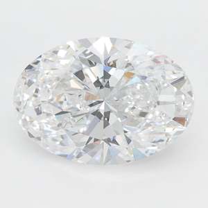 Diamant de laboratoire de qualité supérieure, 3,00 carats, taille ovale, couleur D, pureté VS1, certifié IGI, excellente taille, élégant, diamant solitaire pour bague de fiançailles - Product Image 2