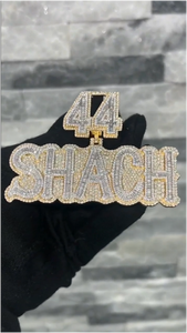 CONCEPTION Joyería Urbana, Cadena de Rapper Chapada en Oro de 18K sobre Plata 925, con Moissanita VVS Corte Baguette GRA, Cadena con Nombre Estilo Hip Hop - Product Image 2