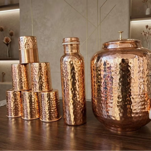 Nouveau design de gobelet en cuivre, dernier cri, verre en cuivre tendance, gobelet en cuivre de style moderne, verre en cuivre au design actualisé - Product Image 1