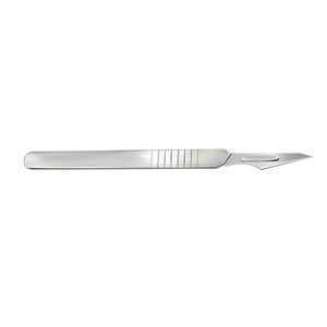 Ensemble d'instruments à manche de scalpel chirurgical en acier inoxydable de qualité supérieure, alimentation manuelle, certifié CE, garantie 5 ans - Product Image 6