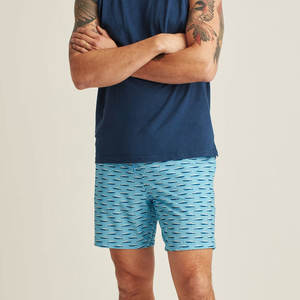 Shorts de Baño Ligeros para Hombre con Logotipo Personalizado, Cintura Elástica, Shorts de Playa de Verano 2026, OEM, Shorts de Playa Estampados para Hombre de Secado Rápido - Product Image 1