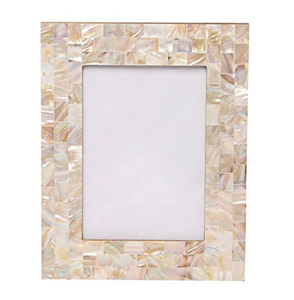 Miroir mural long en bois fait main au design moderne, élégant, avec incrustation de nacre, pour salon, entrée, mariage indien - Product Image 4